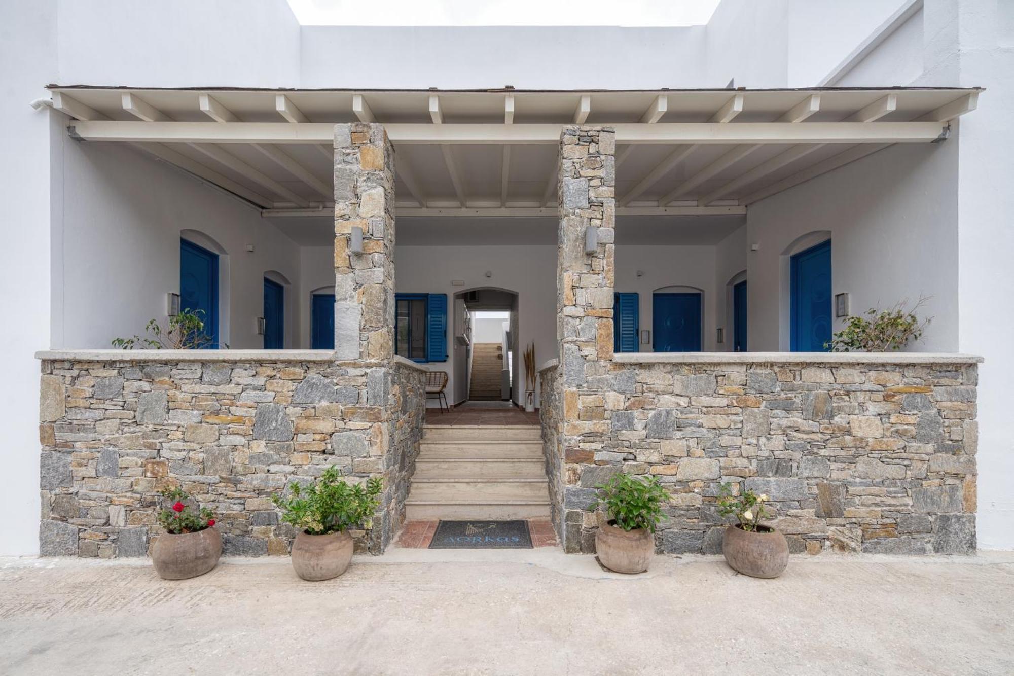 Dorkas Luxury Rooms&Apartments Livadakia Exterior foto